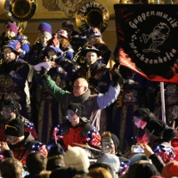 Guggenmusiksternmarsch Memmingen 13.1.2017
