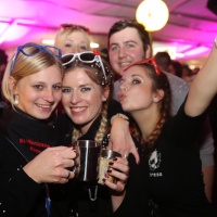 Party nach dem Nachtumzug (Dämmerumzug) in Memmingen 14.01.2017 